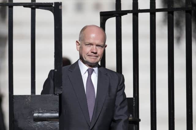 William Hague has stepped down from his position as foreign secretary. Picture: Getty