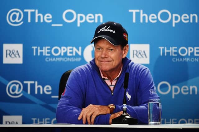 Tom Watson is gearing up for his penultimate shot at the Claret Jug. Picture: Getty