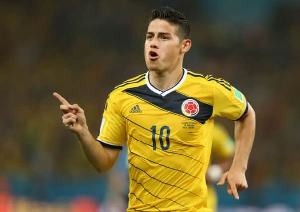 James Rodriguez made it into all three World Cup XIs - but who else made the cut? Picture: PA