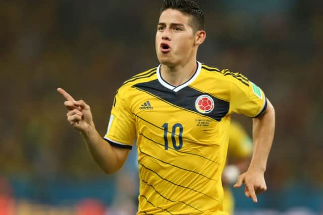 James Rodriguez made it into all three World Cup XIs - but who else made the cut? Picture: PA