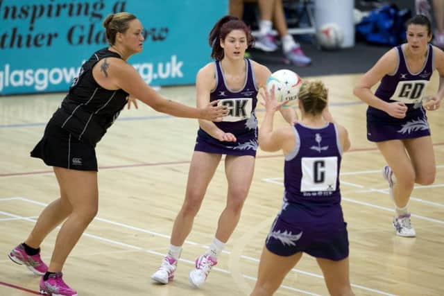Gemma Sole, centre, has benefited from the influence of her father, Scotland rugby captain David Sole. Picture: SNS