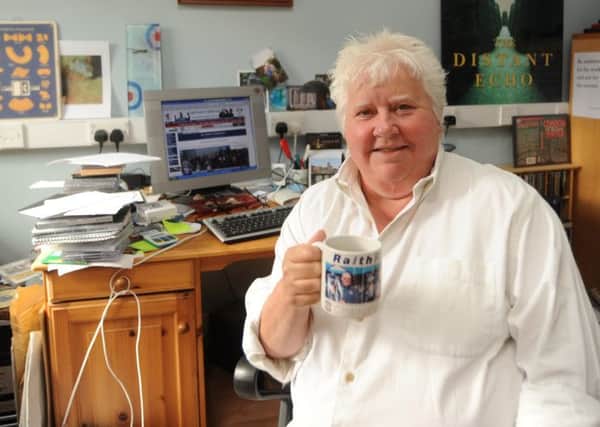 Val McDermid said she was 'very proud' to have the mortuary named after her. Picture: Phil Wilkinson