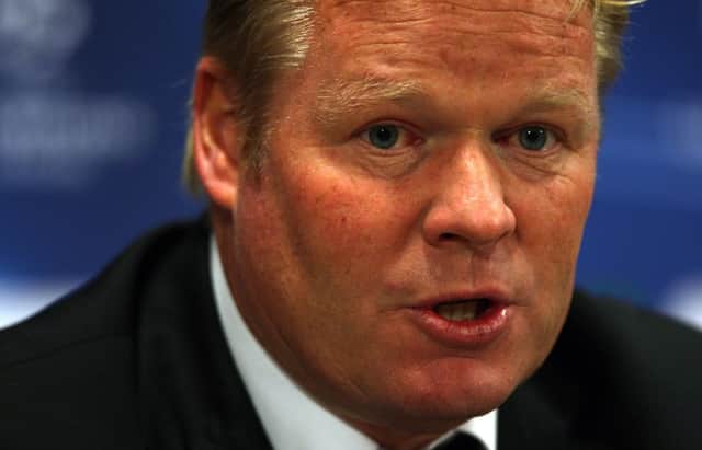 New Southampton boss Ronald Koeman is a former Groningen hero. Picture: PA