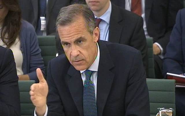 Mark Carney told MPs yesterday new measures to curb riskier mortgage lending were an insurance policy. Picture: PA