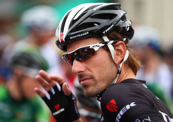 Fabian Cancellara is the latest big name to exit the Tour de France. Picture: Getty