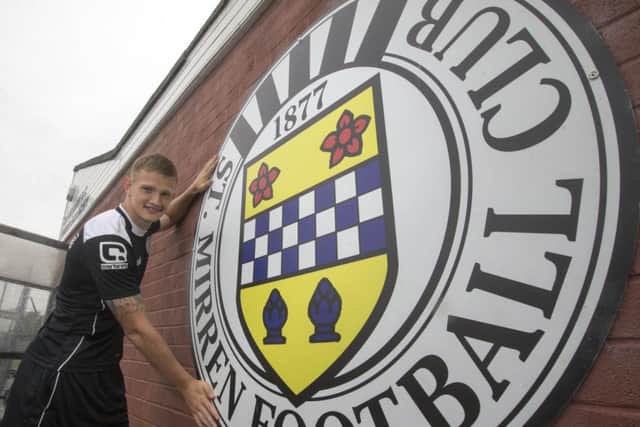 Ross Caldwell is St Mirren's new signing. Picture: Jeff Holmes