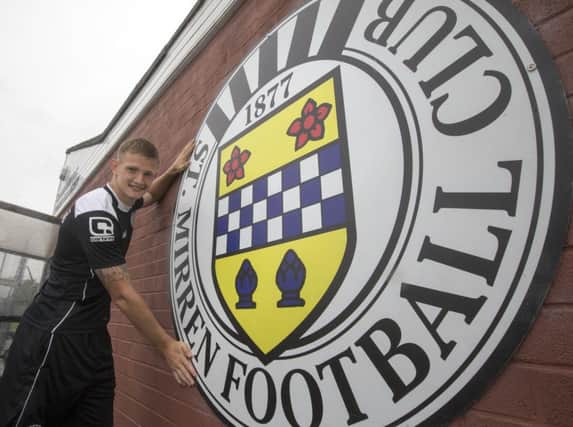 Ross Caldwell is St Mirren's new signing. Picture: Jeff Holmes