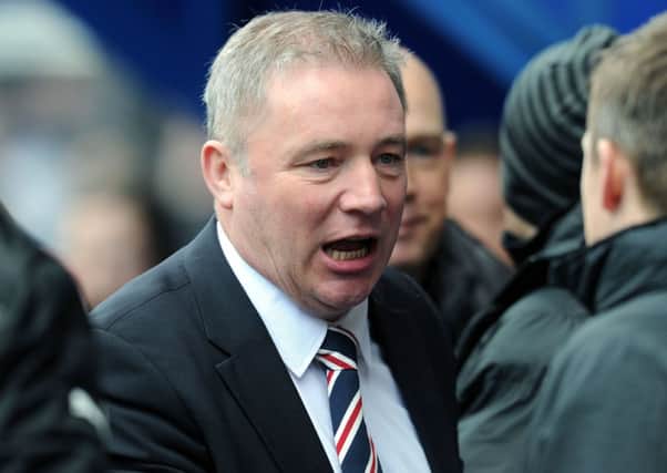 McCoist says the whole affair had left a bitter taste in his mouth. Picture: TSPL