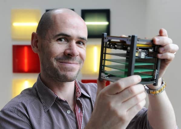 Scottish micro satellite maker Craig Clark once dreamed of life as a rock star  but his ambition gravitated elsewhere. Picture: Hemedia