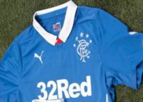 Rangers' new home kit for 2014/15. Picture: Rangers FC