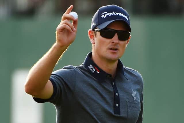 Justin Rose: Waste of five hours. Picture: Getty