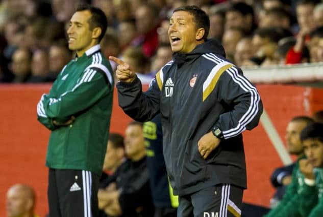 Aberdeen manager Derek McInnes is confident of a good away performance from his side. Picture: SNS