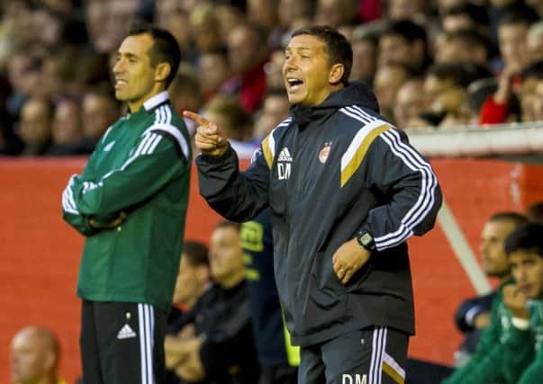 Aberdeen manager Derek McInnes is confident of a good away performance from his side. Picture: SNS