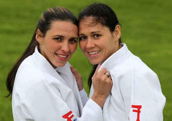 Louise and Kimberley Renicks have their eyes on Games golds. Picture: PA