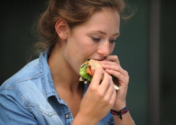 Nope, you're not getting any of this sandwich. Picture: Jane Barlow