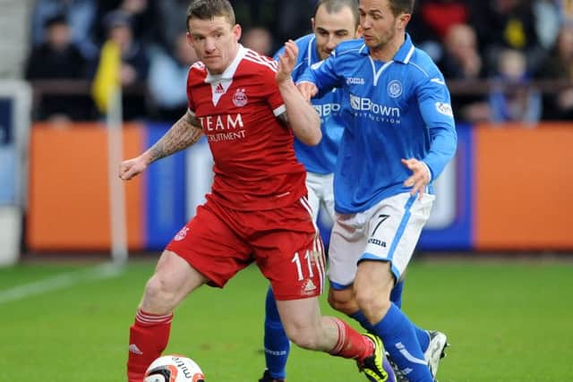 The winger started the Groningen match at full-back. Picture: Ian Rutherford