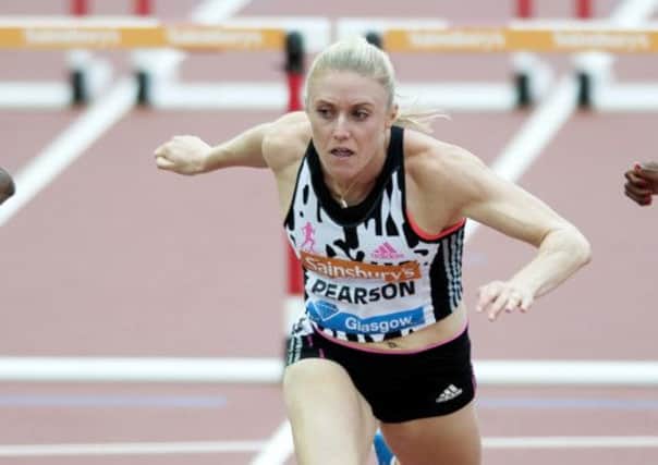 Sally Pearson, in action at Glasgow last week, is aiming for a golden double at the Games. Picture: Getty