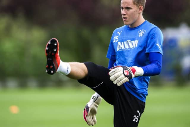 Gallacher had been a Rangers player until his release this summer. Picture: SNS