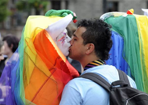 Glasgow's annual Pride march takes place tomorrow. Picture: TSPL