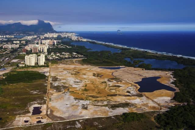 A fair way to go  well, 18 fairways, in fact: there are fears that Rio's Gil Hanse-designed Olympic golf course may not be ready for 2016.   Picture: Getty