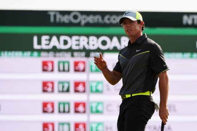 Rory McIlroy: 'Driving is the foundation to any golf game. If my driving's there, everything else feeds off it'. Picture: Getty
