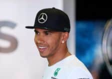 Lewis Hamilton: Set sizzling pace. Picture: PA