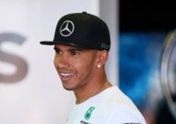 Lewis Hamilton: Set sizzling pace. Picture: PA