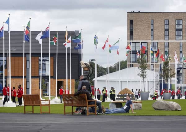 The Commonwealth Games athletes' village in Glasgow as sickness and diarrhoea thought to be the norovirus bug breaks out at the village. Picture: PA