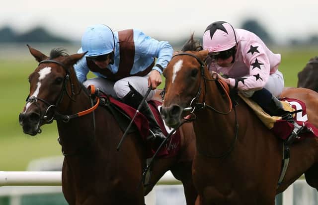 Mango Diva and Ryan Moore, right, get the better of Lahinch Classic. Picture: PA