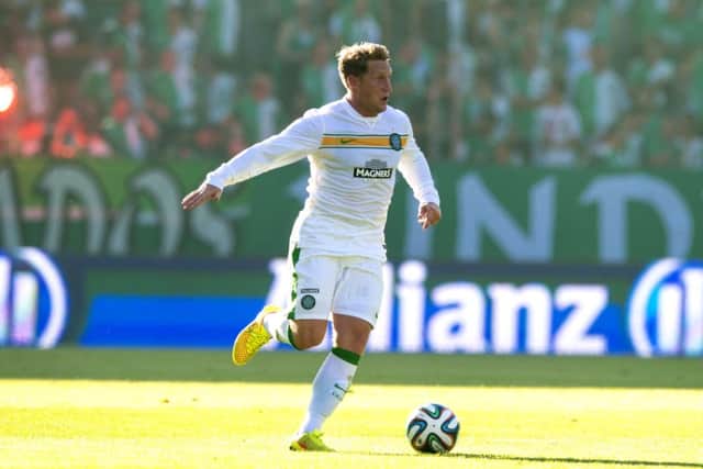 Kris Commons is expected to be fit for tomorrows Champions League match after picking up a knock in Dresden. Picture: SNS