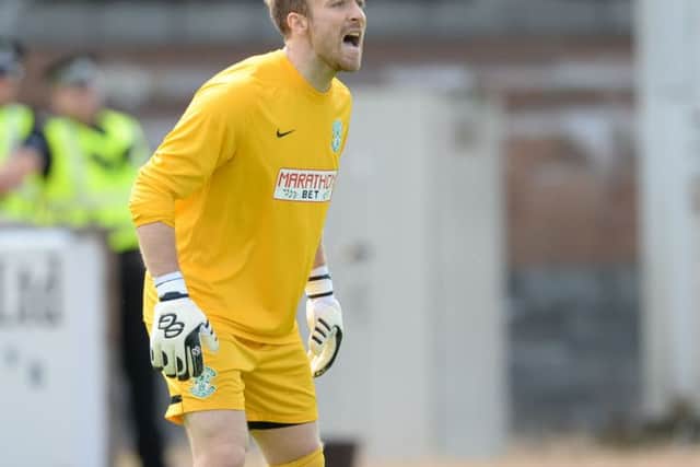 Antoine Gounet played in yesterdays 2-0 win at Stirling. Picture: SNS