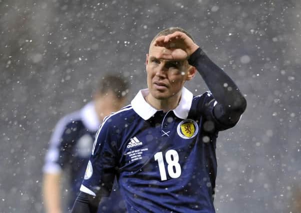 Although retired, Kenny Miller says he would be available to pull on the dark blue of Scotland again if needed.  Picture: Robert Perry