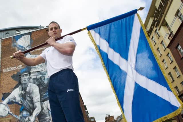 Euan Burton has been chosen to lead Team Scotland into the Opening Ceremony of the 2014 Commnwealth Games at Celtic Park. Picture: SNS