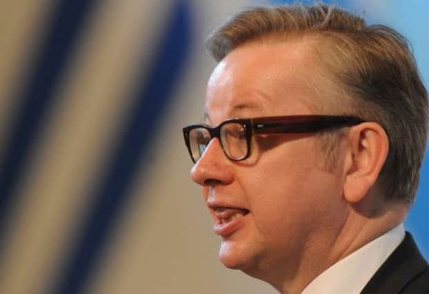 Michael Gove may still be smarting from the pay cut he suffered at the beginning of the week. Picture: Neil Hanna