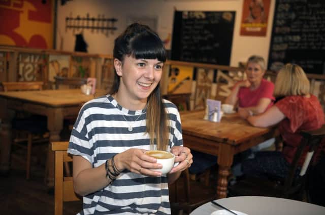 Emma Lindsay says customers can be picky about their coffee - but its all about the flavour. Picture: John Devlin