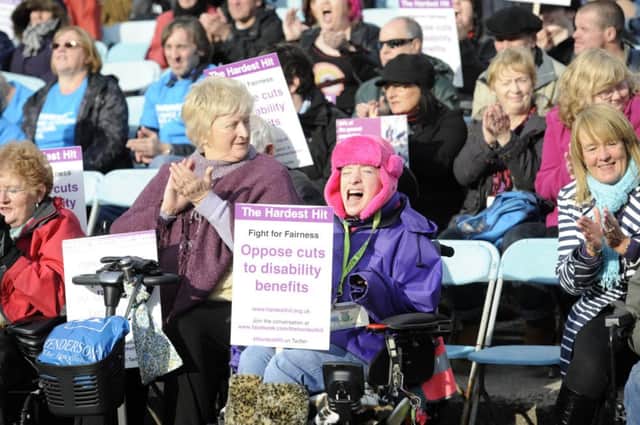Do disabled people feel they have been an equal part of the build up to the referendum vote? Picture: Greg Macvean