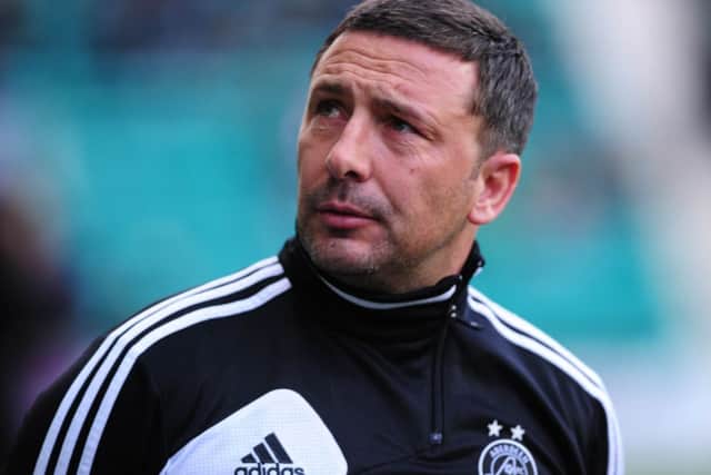 Derek McInnes will bring competition to the wide areas for Aberdeen.  Picture: Ian Rutherford