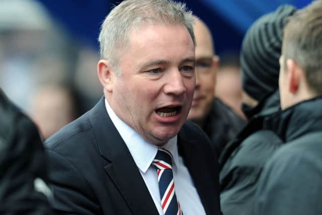 Allan criticised Ally McCoist after the Rangers manager called for the anonymous SFA panel members to be named. Picture: TSPL