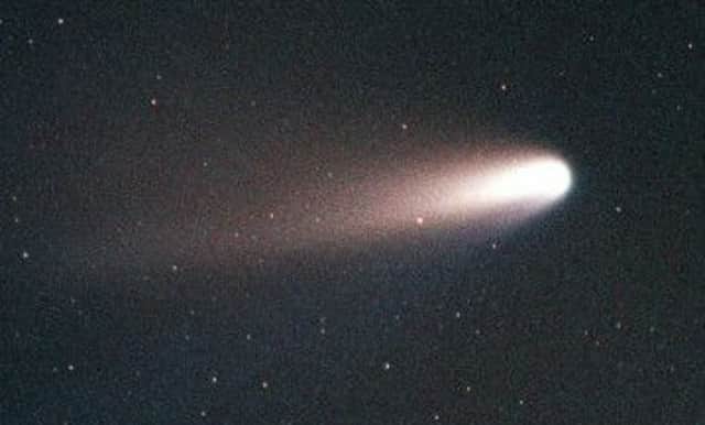 On this day in 1995 the Hale-Bopp comet was discovered separately by Alan Hale and Thomas Bopp. Picture: AFP