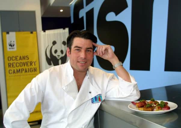Ross Burden: Model-turned-celebrity chef who advocated the use of seasonal produce. Picture: PA