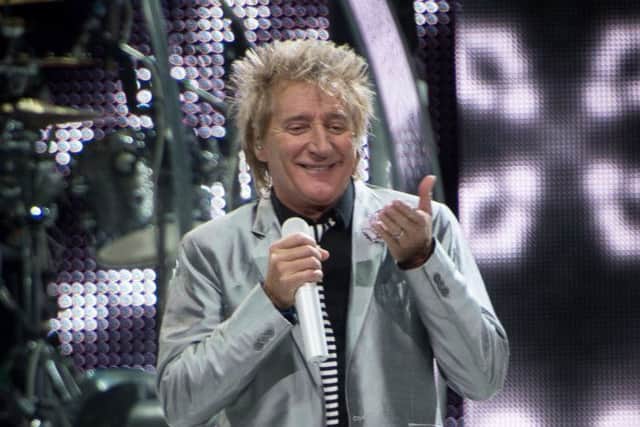 Rod Stewart is among those appearing at the ceremony. Picture: Getty