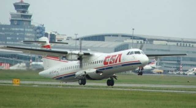 An ATR 72 aircraft similar to the one that has crashed. Picture: Contributed