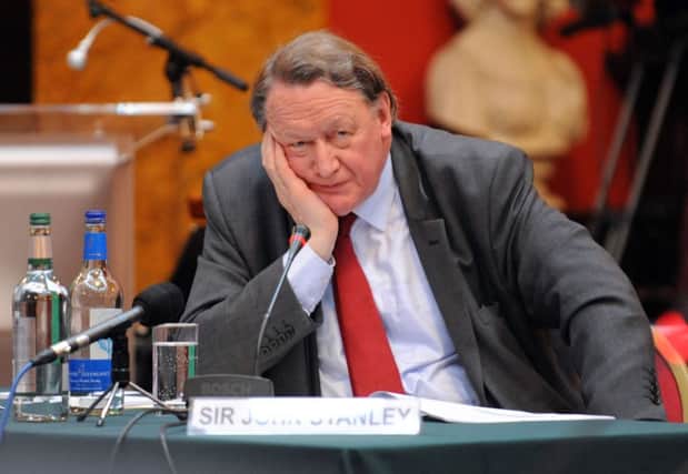 Sir John Stanley chairs the Arms Control Committee. Picture: Jane Barlow