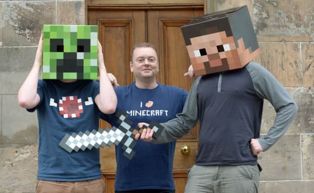 Paddy Burns of 4J Studios, a Scottish company which developed Minecraft for Xbox. Picture: Phil Wilkinson