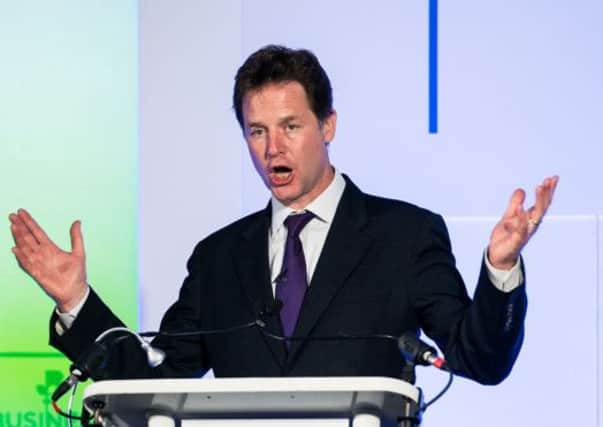 Nick Clegg wants to promote the prinicples of a fair and open society both in the UK and abroad. Picture: TSPL