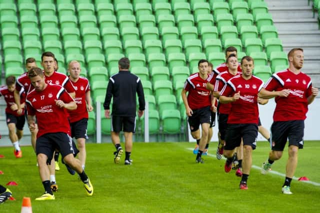 Aberdeen were held to a goalless draw by the Dutch outfit last Thursday. Picture: SNS
