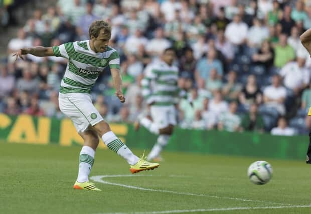 Pukki was a more lively and dynamic presence on Tuesday night. Picture: PA