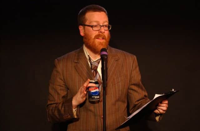 Frankie Boyle: His hour-long address will round off the TV festival. Picture: Robert Perry