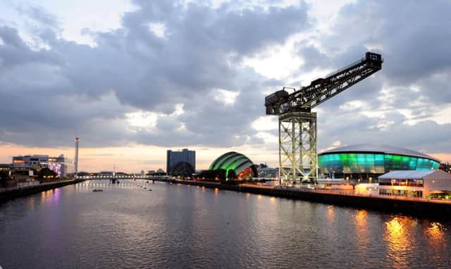 A combined 217m has been spent on the Emirates Arena and the SSE Hydro national arena at Pacific Quay. Picture: Lisa Ferguson