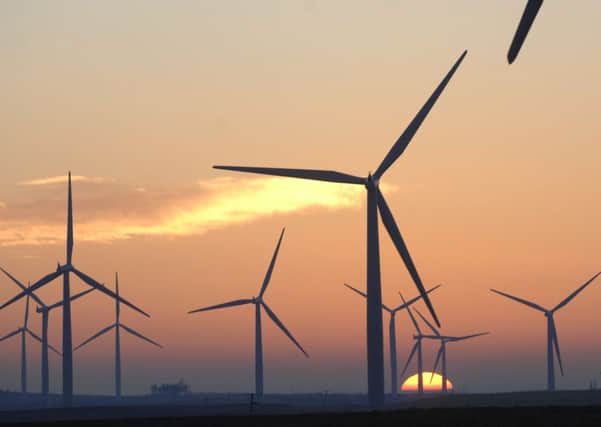 The wind farm would have had 34 turbines - enough to power 61,000 homes. File picture: Ian Rutherford